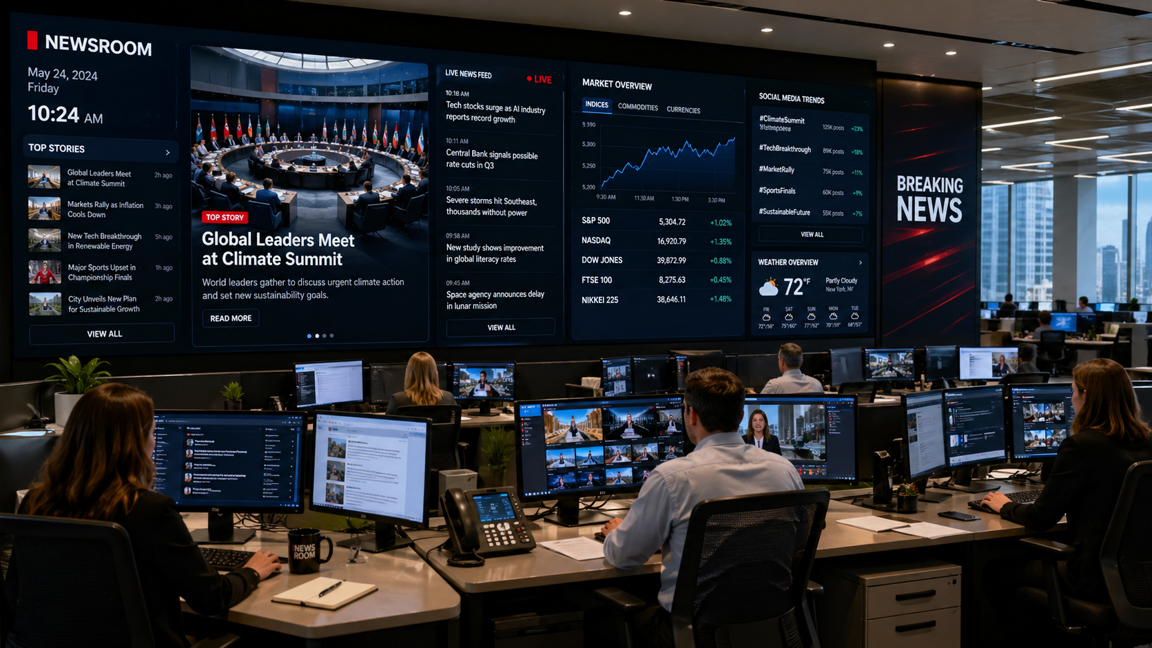 Competitive News Intelligence Platform